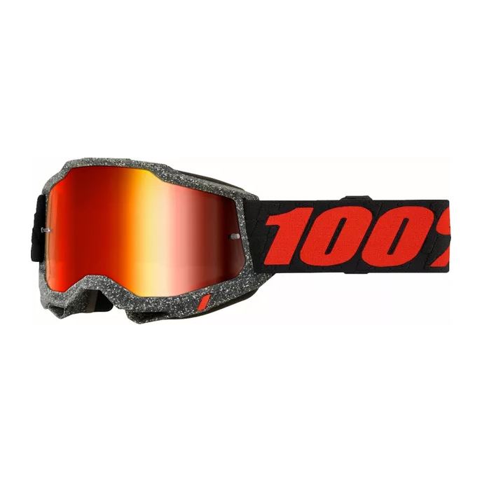 100% MX Goggles Accuri 2 Huaraki Red Mirror